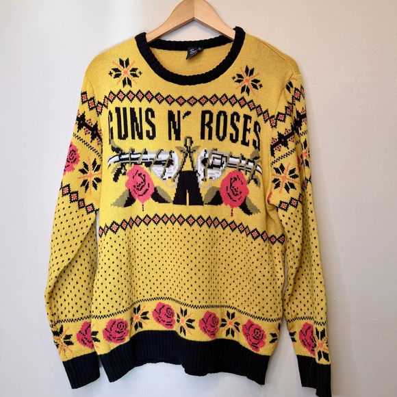 Bravado | Guns N' Roses Unisex Crewneck Ugly Christmas Sweater - Picture 4 of 10